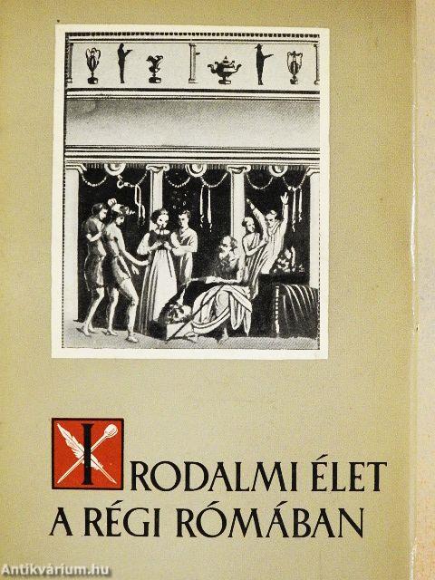 Irodalmi élet a régi Rómában