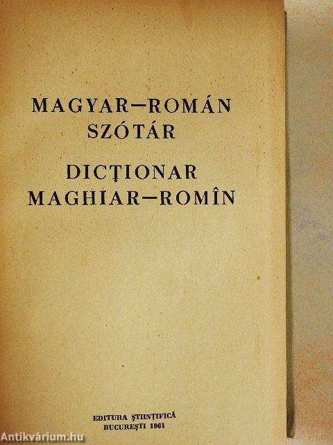 Magyar-román szótár