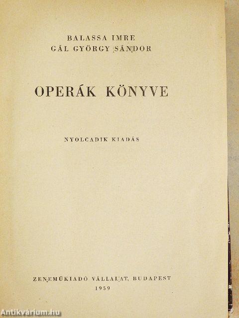 Operák könyve