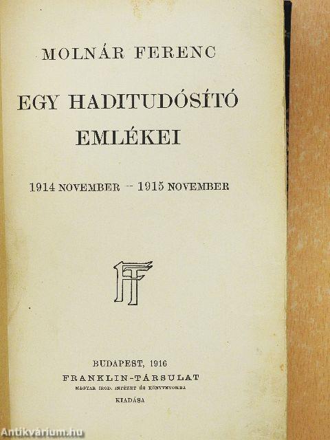 Egy haditudósító emlékei