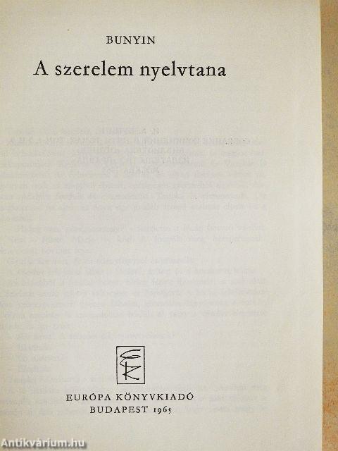 A szerelem nyelvtana