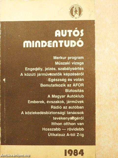 Autós mindentudó 1984