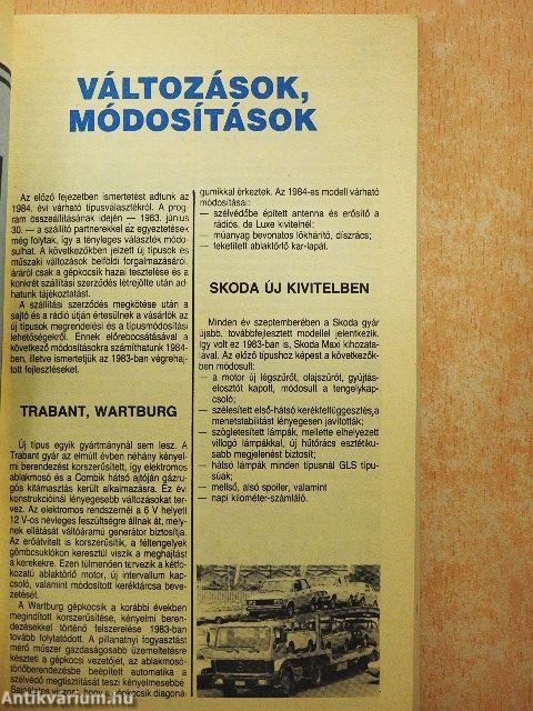 Autós mindentudó 1984