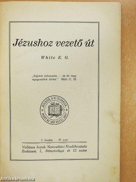 Jézushoz vezető út