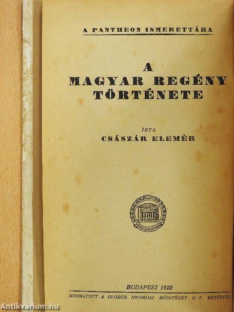 A magyar regény története