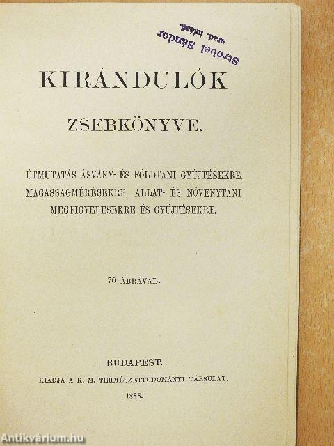 Kirándulók zsebkönyve