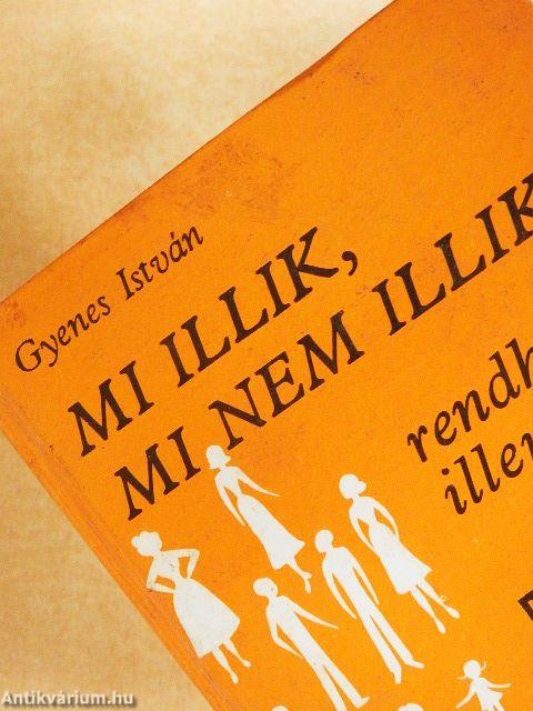 Mi illik, mi nem illik?