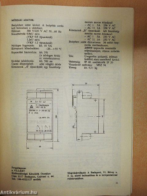 Villért Híradó 1991/2.