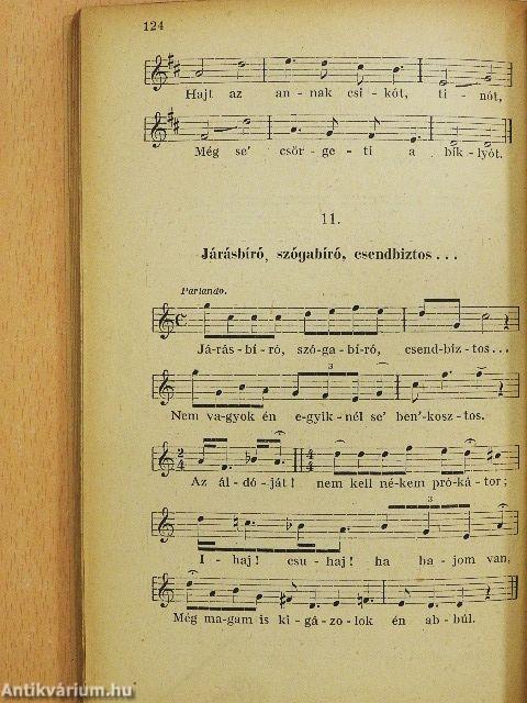 Hortobágyi pásztor- és betyár-nóták