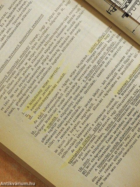 Út- és vasútépítés II.