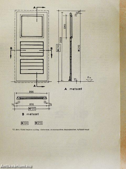 Épületasztalos szakrajz és szerkezettan