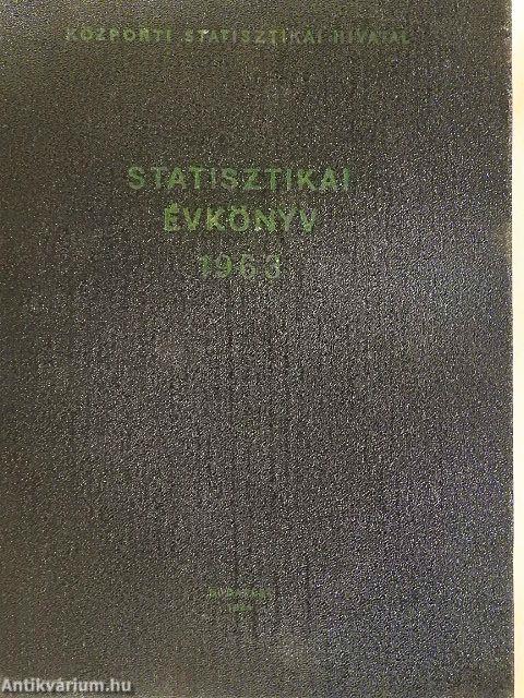 Statisztikai évkönyv 1963