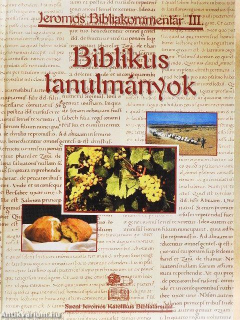 Jeromos Bibliakommentár III.