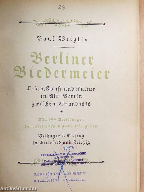 Berliner Biedermeier (gótbetűs)