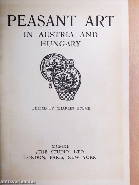 Peasant Art in Austria and Hungary