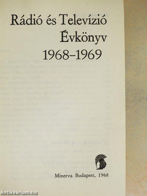 Rádió és Televízió évkönyv 1968-1969