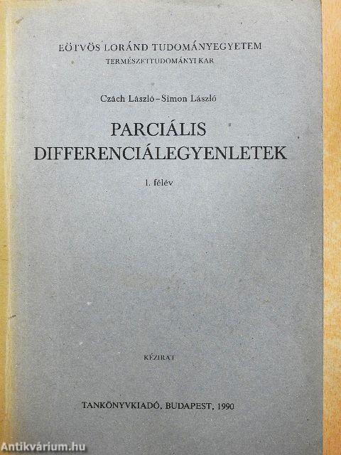 Parciális differenciálegyenletek