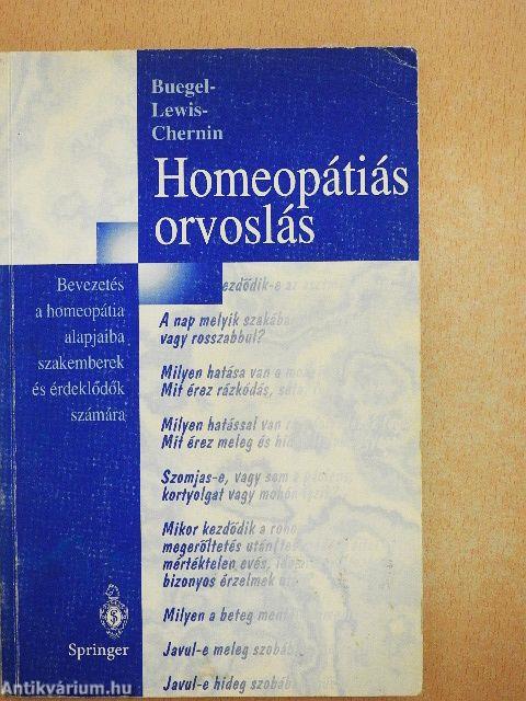 Homeopátiás orvoslás