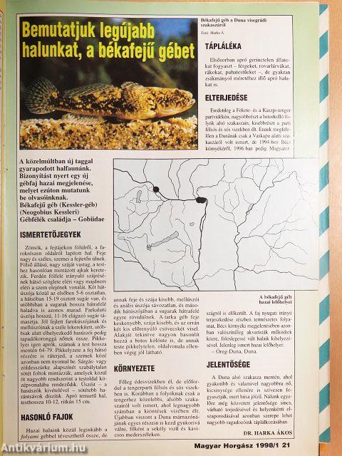 Magyar Horgász 1998. január-december