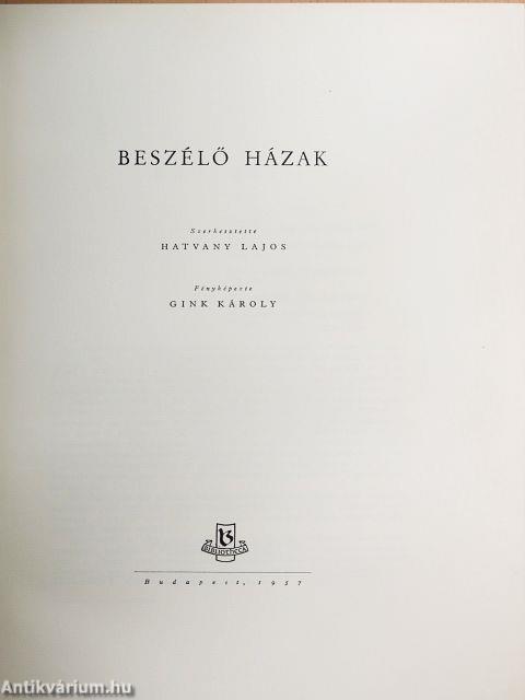 Beszélő házak