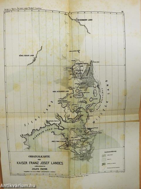 Die österrichisch-ungarische Nordpol-Expedition in den Jahren 1872-1874 I-II. (gótbetűs)