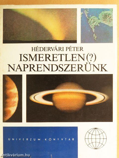 Ismeretlen (?) Naprendszerünk