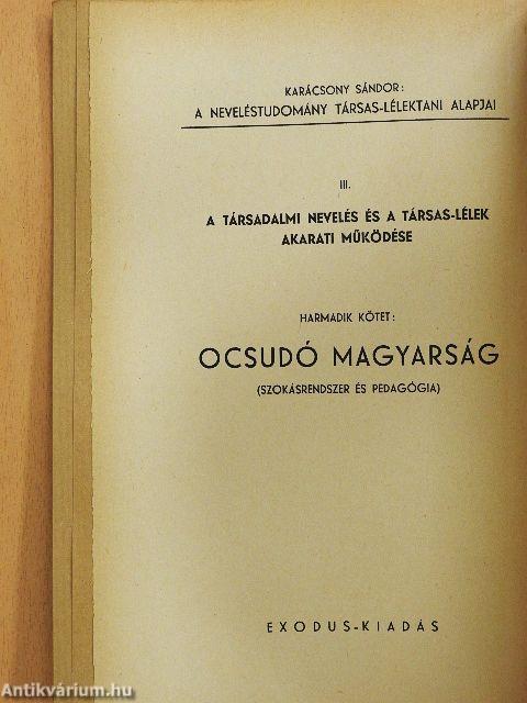 Ocsudó magyarság