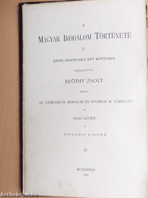 A magyar irodalom története I-II.