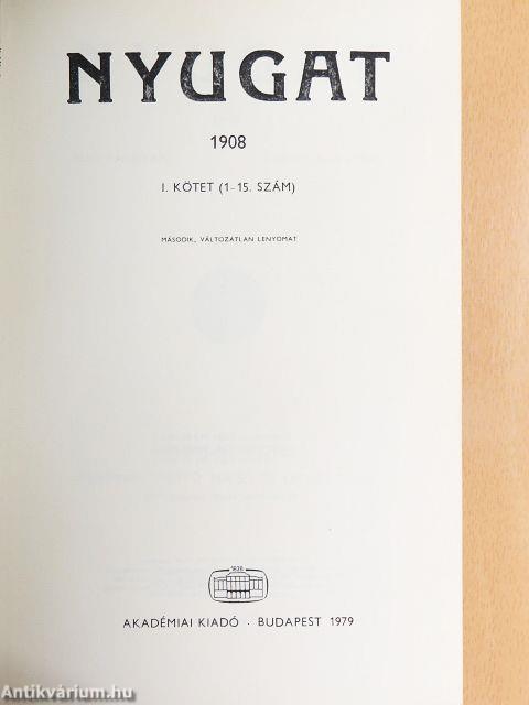 Nyugat 1908. I-II.
