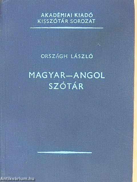 Magyar-angol szótár