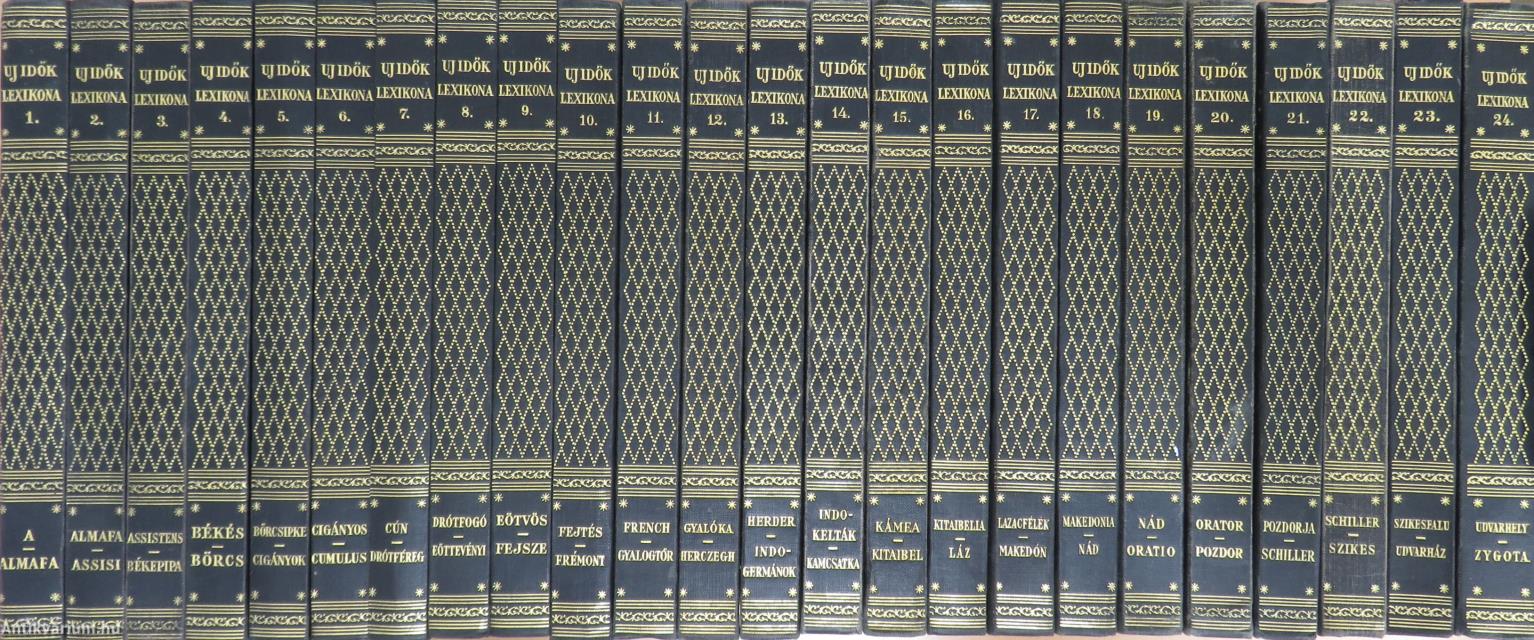 Uj idők lexikona 1-24.