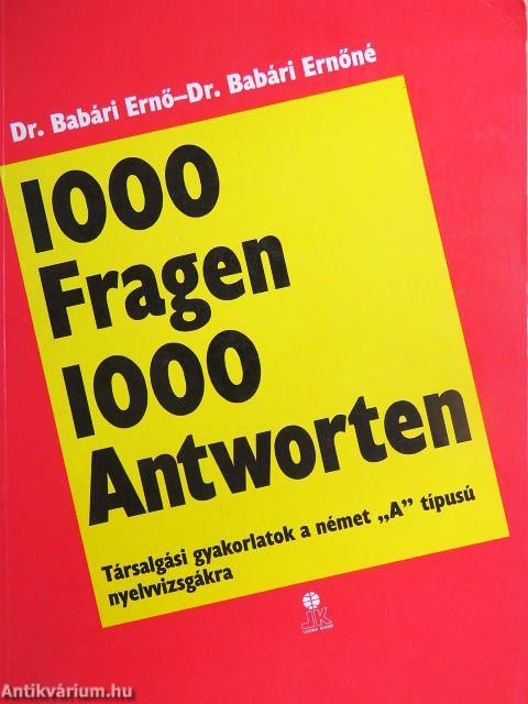 1000 Fragen 1000 Antworten