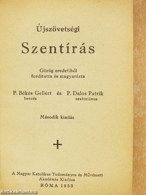 Újszövetségi Szentírás