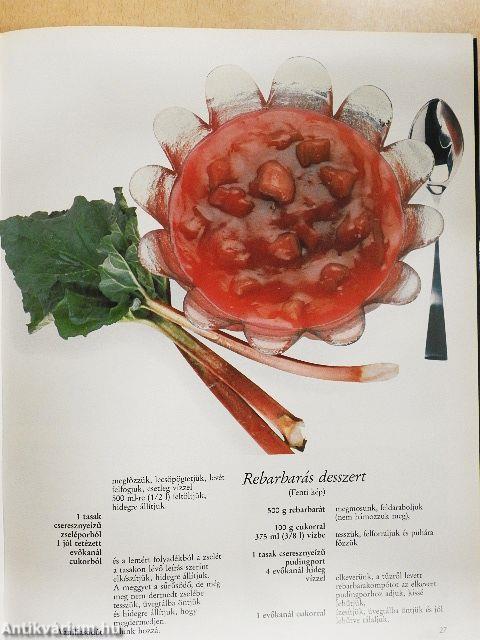 Pudingok, krémek és egyéb desszertek