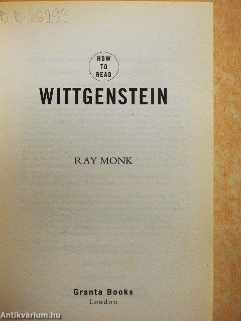 How to Read Wittgenstein