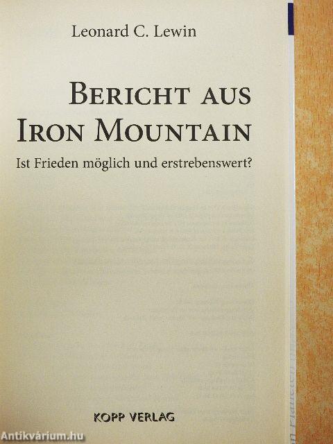 Bericht aus Iron Mountain