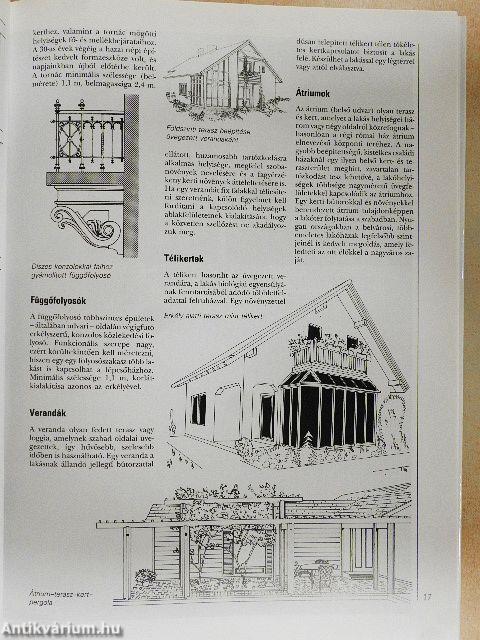 Erkélyek és teraszok