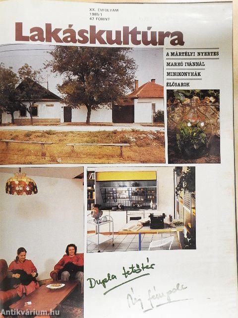 Lakáskultúra 1985-1987. január-december