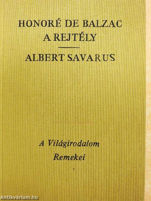 A rejtély/Albert Savarus