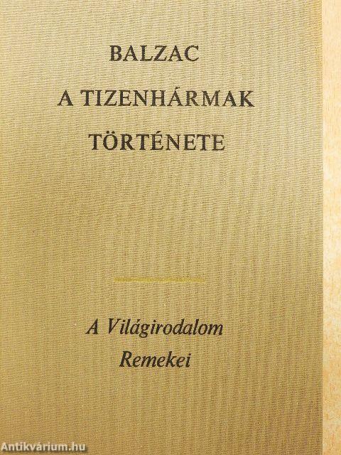 A tizenhármak története