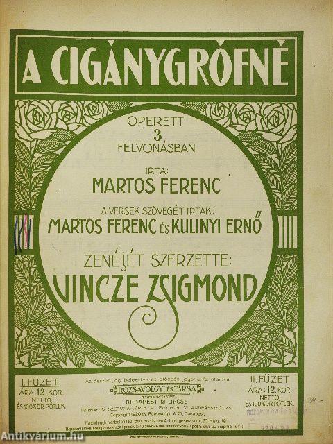 Népszerű operettek egyedi gyűjteménye (14 db)