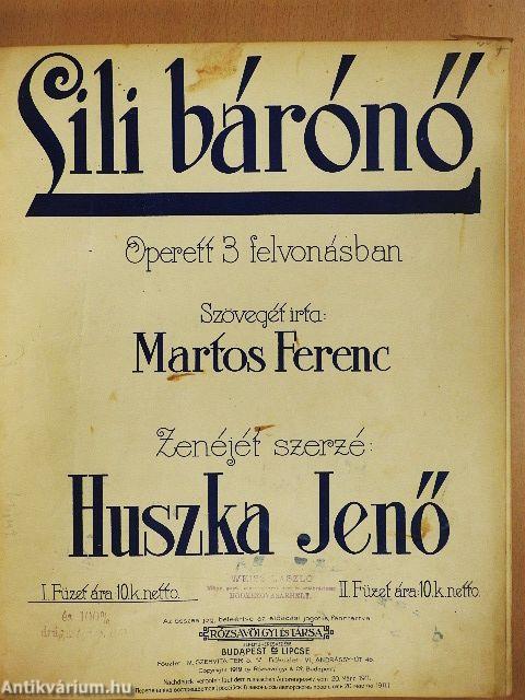 Népszerű operettek egyedi gyűjteménye (14 db)