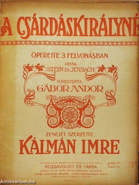 Népszerű operettek egyedi gyűjteménye (14 db)