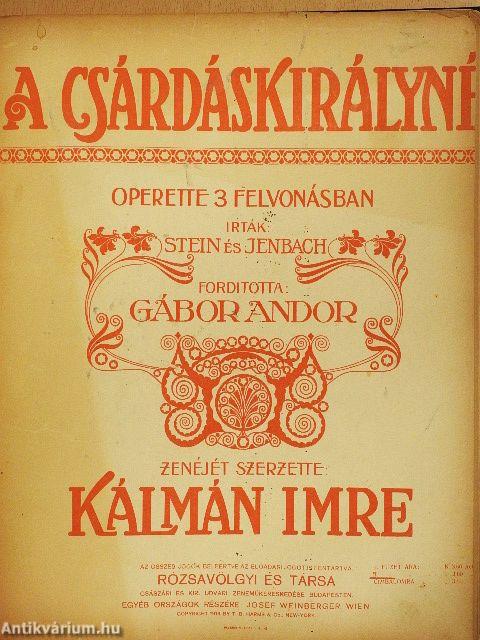 Népszerű operettek egyedi gyűjteménye (14 db)