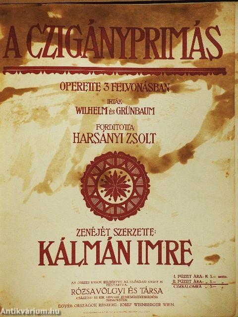 Népszerű operettek egyedi gyűjteménye (14 db)