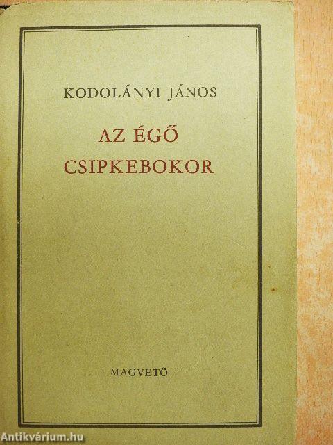 Az égő csipkebokor