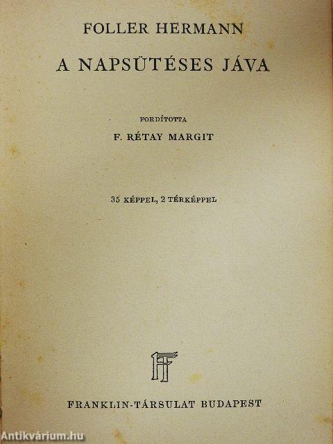 A napsütéses Jáva