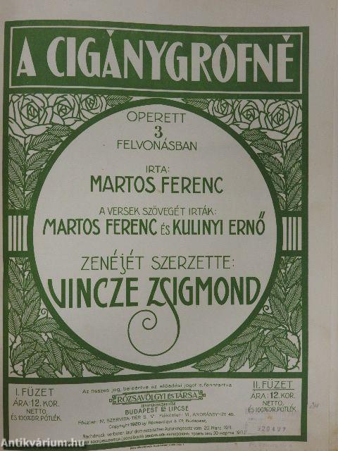 Népszerű operettek egyedi gyűjteménye (14 db)