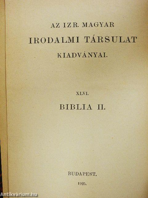 Biblia II.