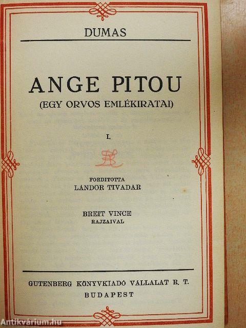 Ange Pitou I-VI.